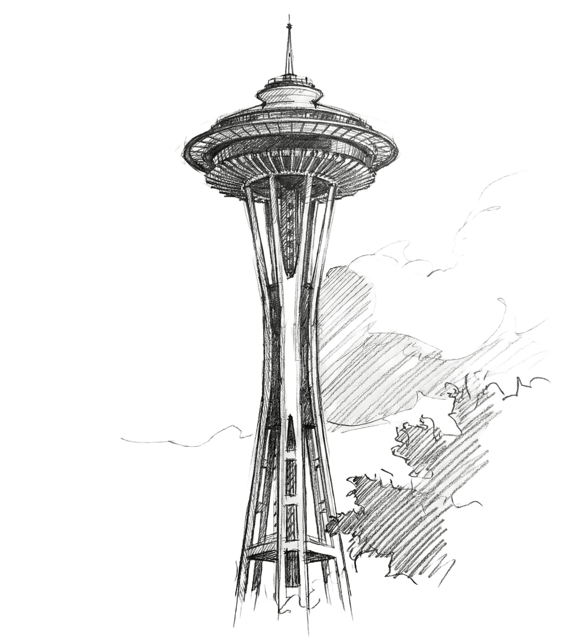 Seattle Space Needle - Luma AI Seattle Launch