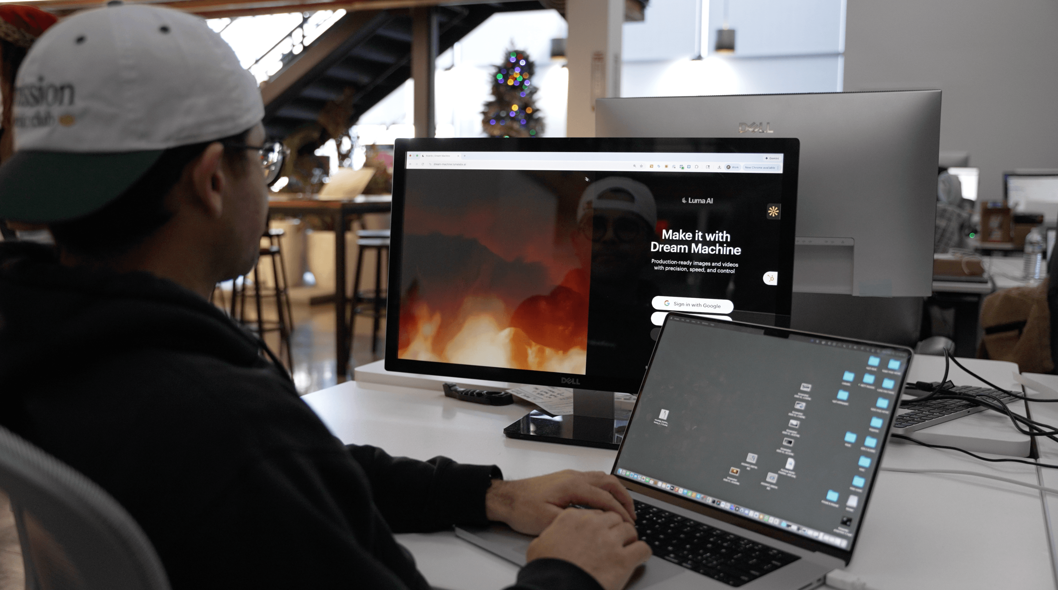 Luma AI team collaboration
